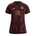Damen Fußballbekleidung Deutschland Ilkay Gundogan #21 Auswärtstrikot WM 2022 Kurzarm
